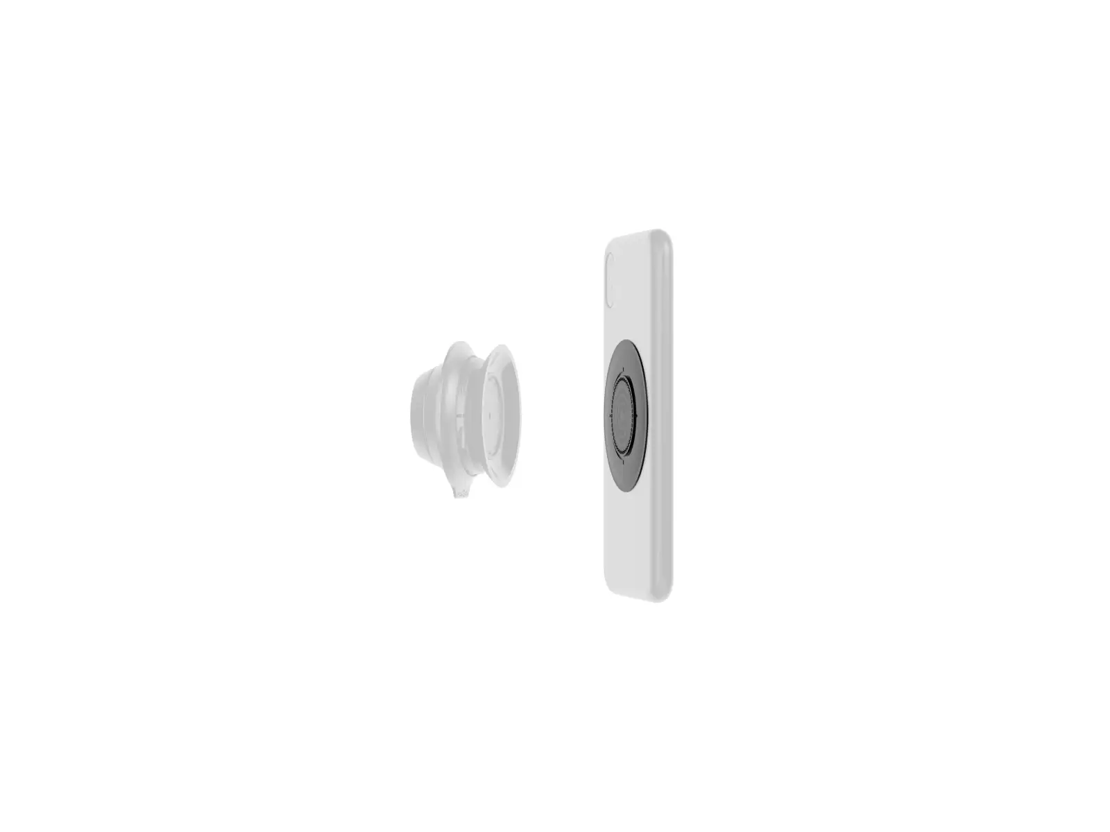 Fidlock Vacuum universal magnetic phone mount - transparent sticker