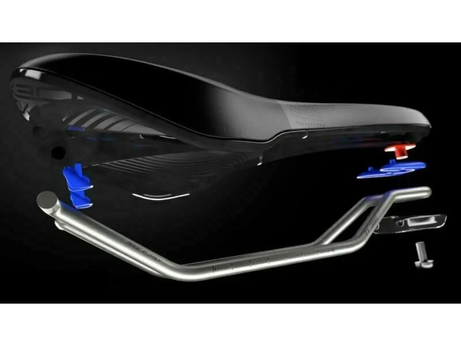 Selle Italia X-BOW TI 316 L SUPERFLOW saddle Black