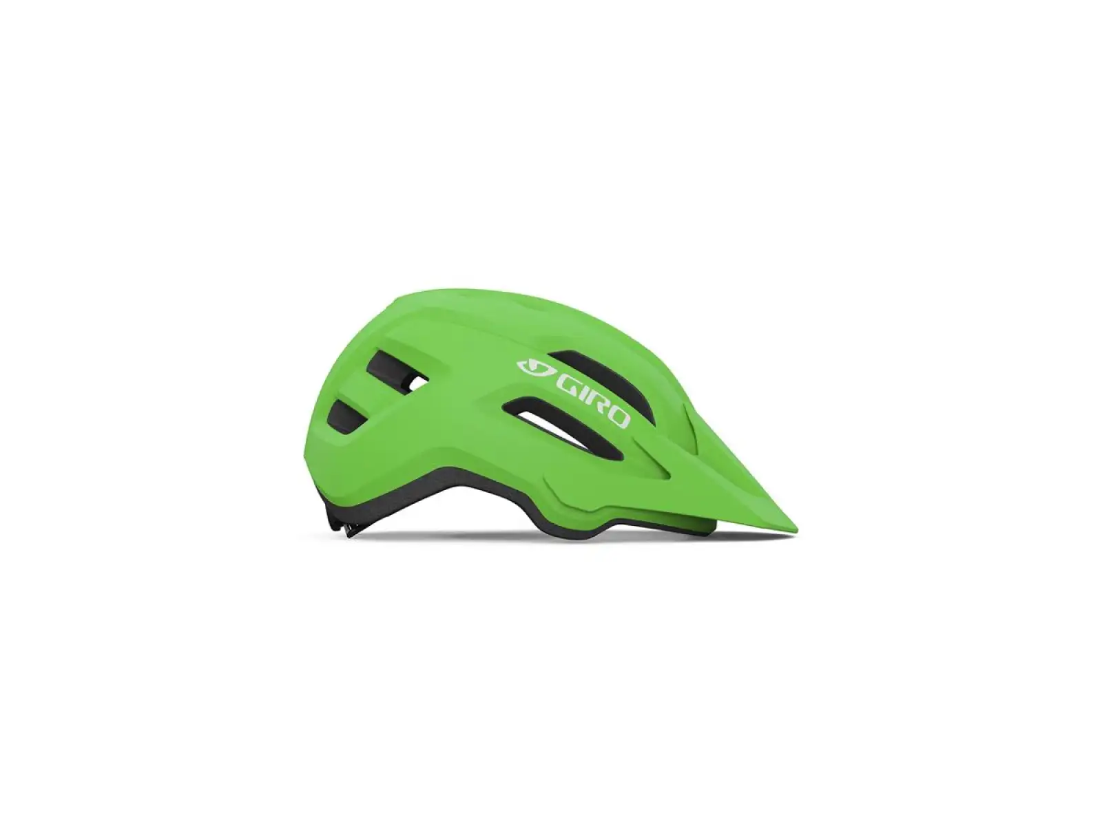 Giro Fixture II Youth children's helmet Mat Bright Green size Uni (50–57 cm)