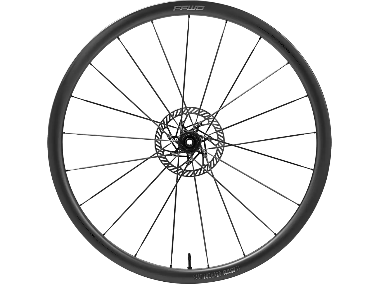 FFWD RAW CS 33 road wheels Matt Black