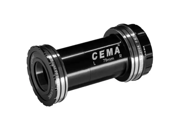 Cema BBright 46 PF30 bottom bracket Steel black