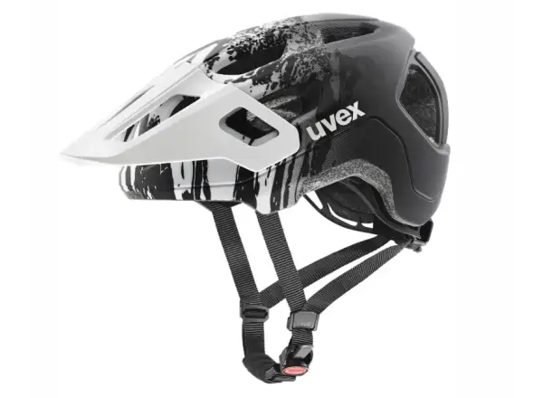 Uvex React Jr. children's helmet White/Black Matt