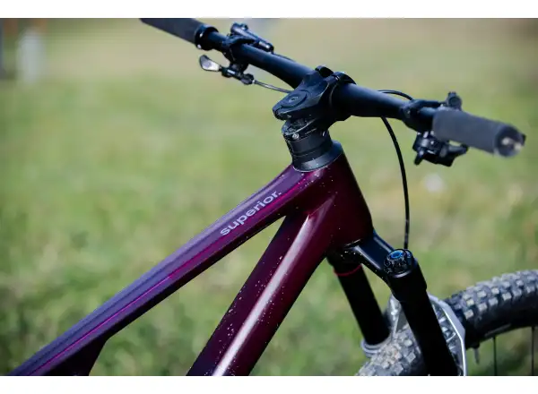 Superior XF 9.7 DC mountain bike Matte Berry Carbon