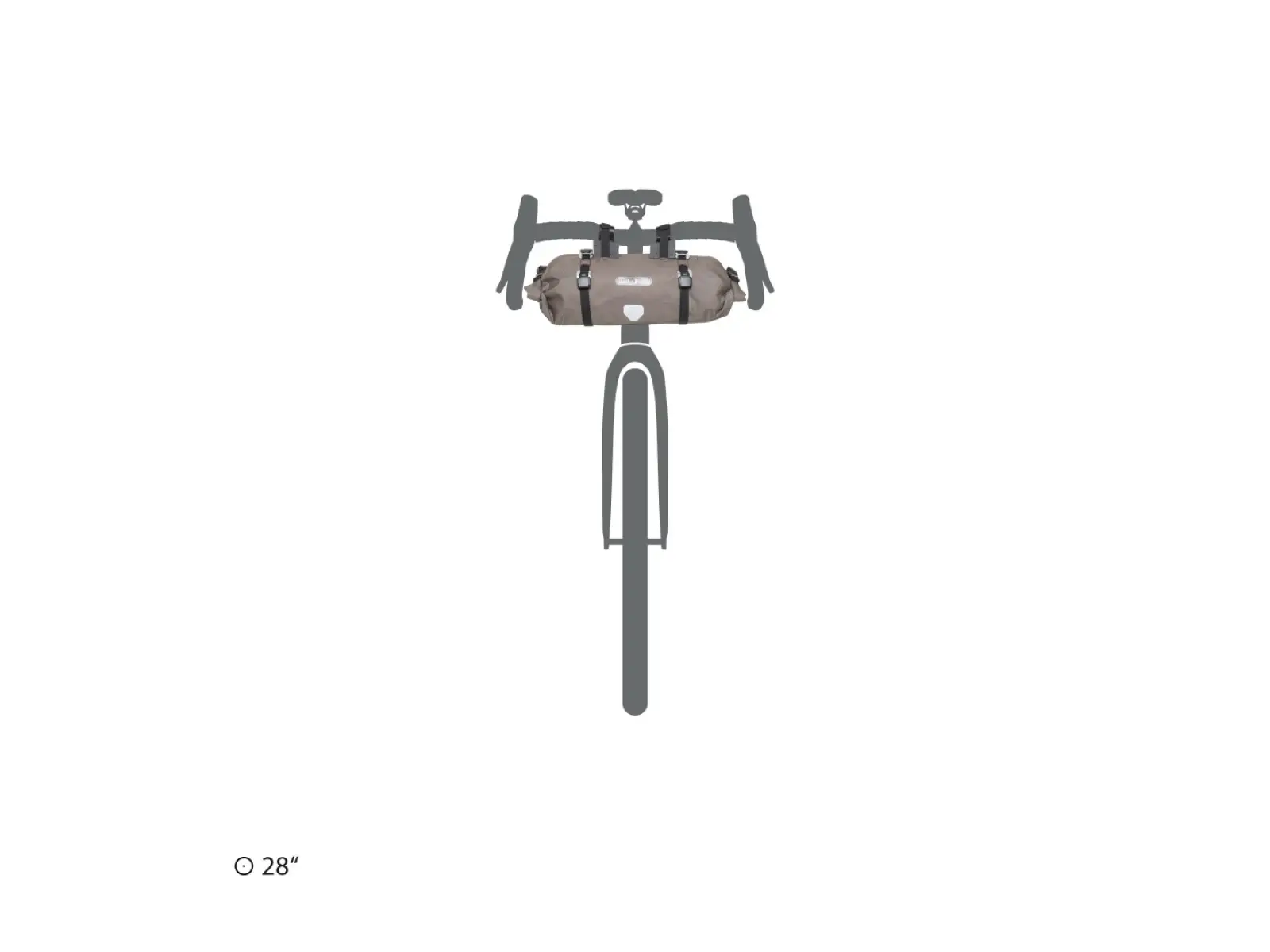 Ortlieb Handlebar-Pack 9 L Dark Sand