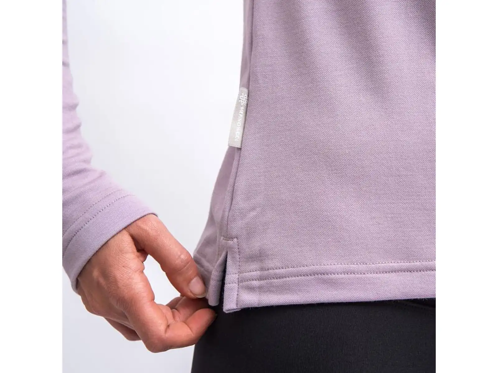 Sensor Merino Blend Elements women's long sleeve shirt Mystic Violet