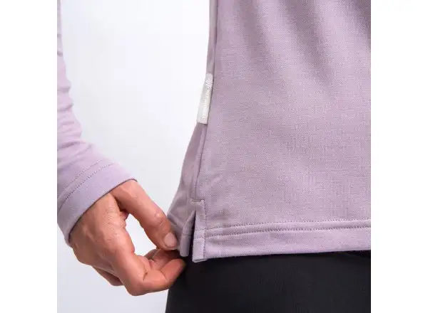 Sensor Merino Blend Elements women's long sleeve shirt Mystic Violet