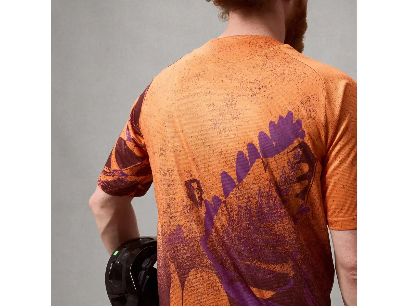 Endura Singletrack men's jersey short sleeve Orange