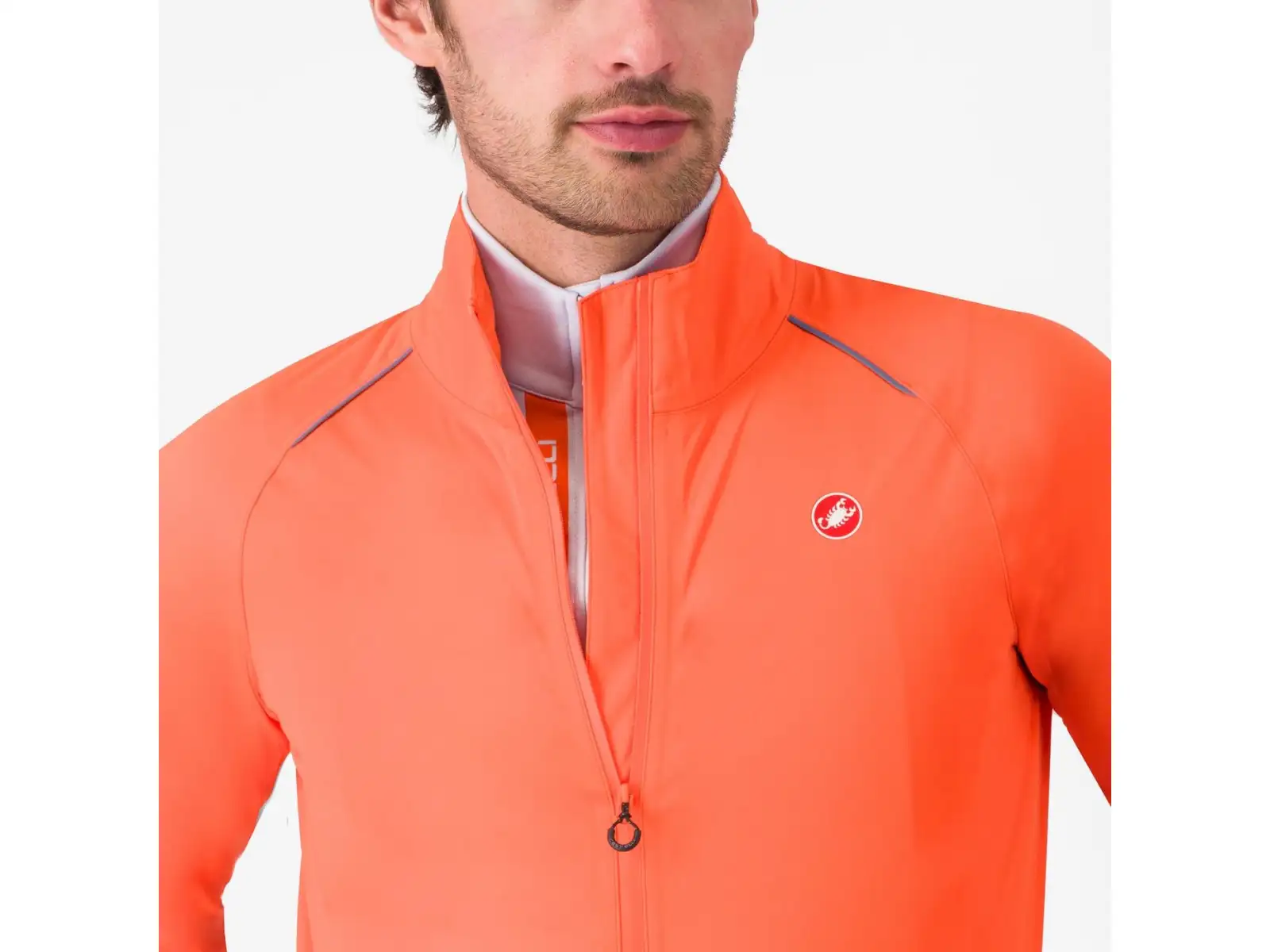 Castelli Emergency 3 Rain Jacket men's jacket Brilliant Orange
