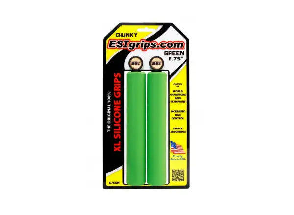 ESI Chunky XL grips Green