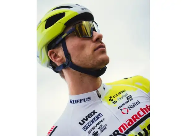 Uvex Rise CC Team road helmet Wanty limited edition