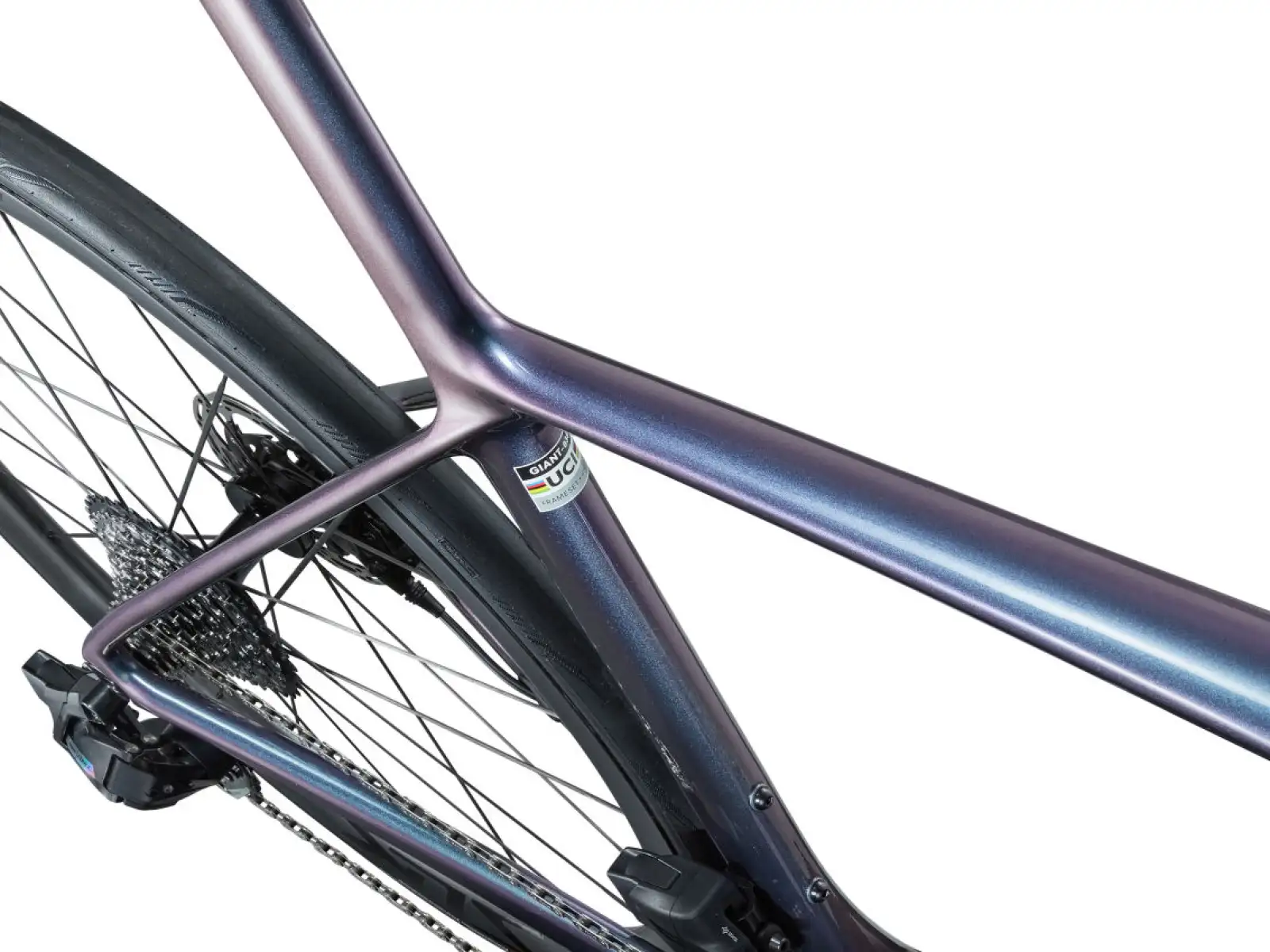 Giant TCR Advanced SL 1 AXS road bike Blue Dragonfly