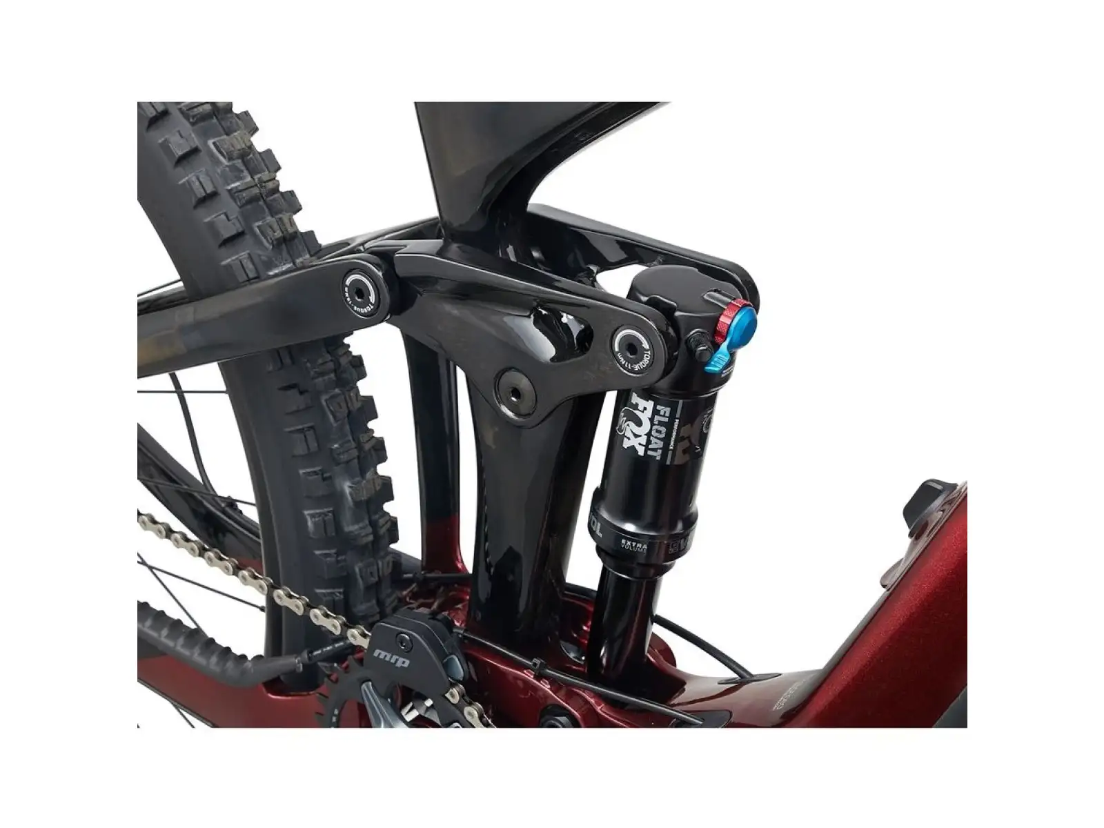 Giant Reign Advanced 2 full-suspension mountain bike Sangria/Carbon