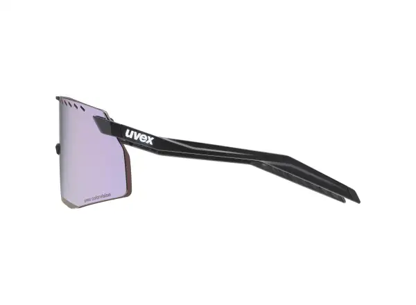 Uvex Pace Stage ColorVision glasses Black Matt/Mirror Lavender