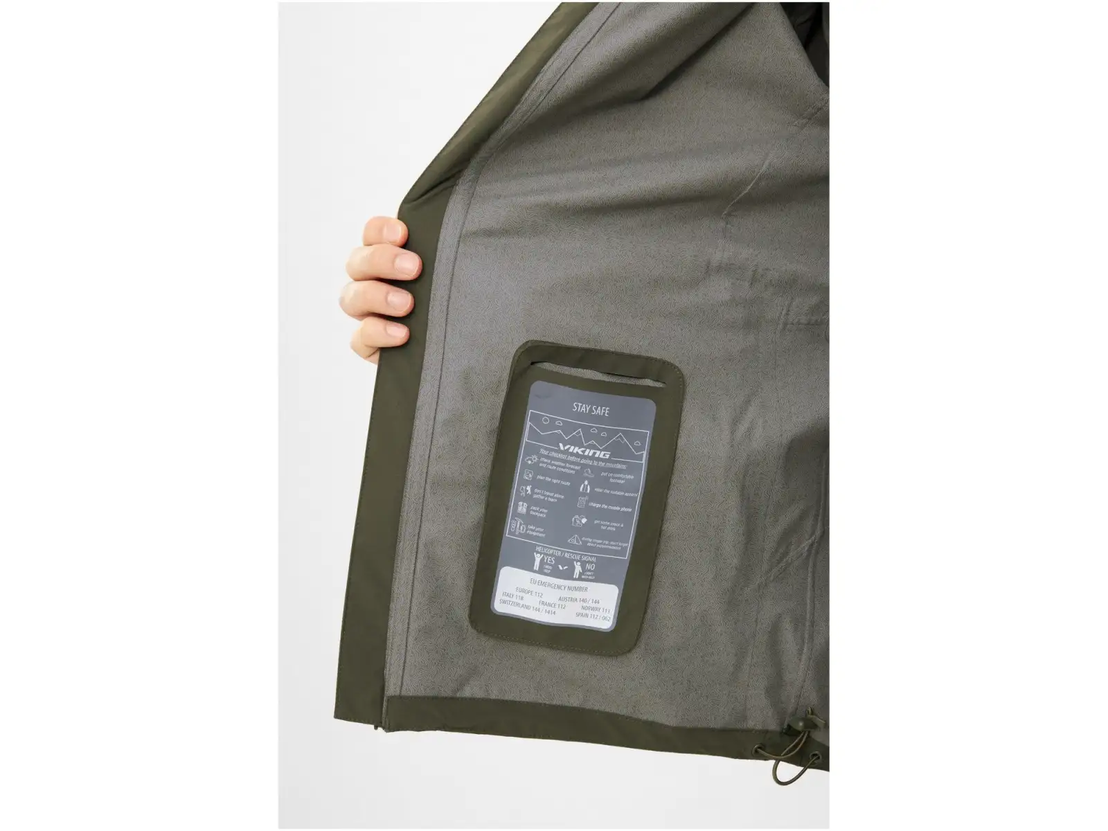 Viking Trek Pro 2.0 men's jacket Olive