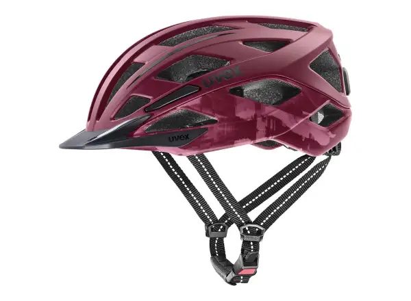 Uvex City I-vo 2 helmet Cranberry Matt