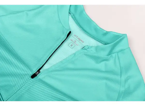 Etape Violet women's short sleeve cycling jersey Mint/Black