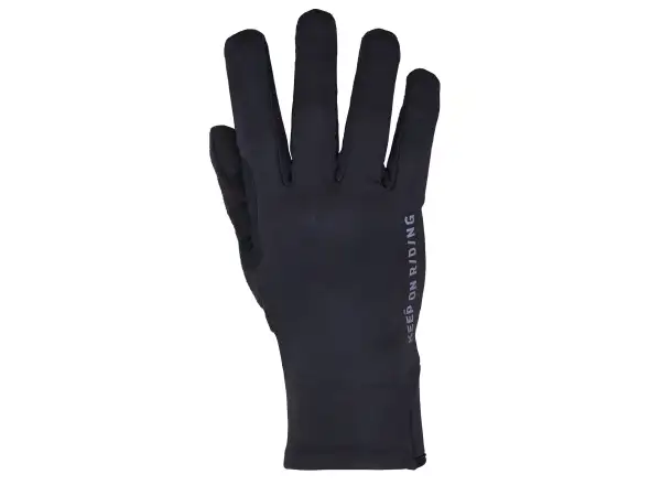 Silvini Valtellina women's cycling gloves Black