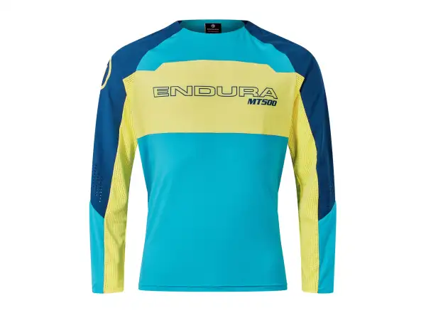 Endura MT500 Burner Lite men's long sleeve jersey Blueberry
