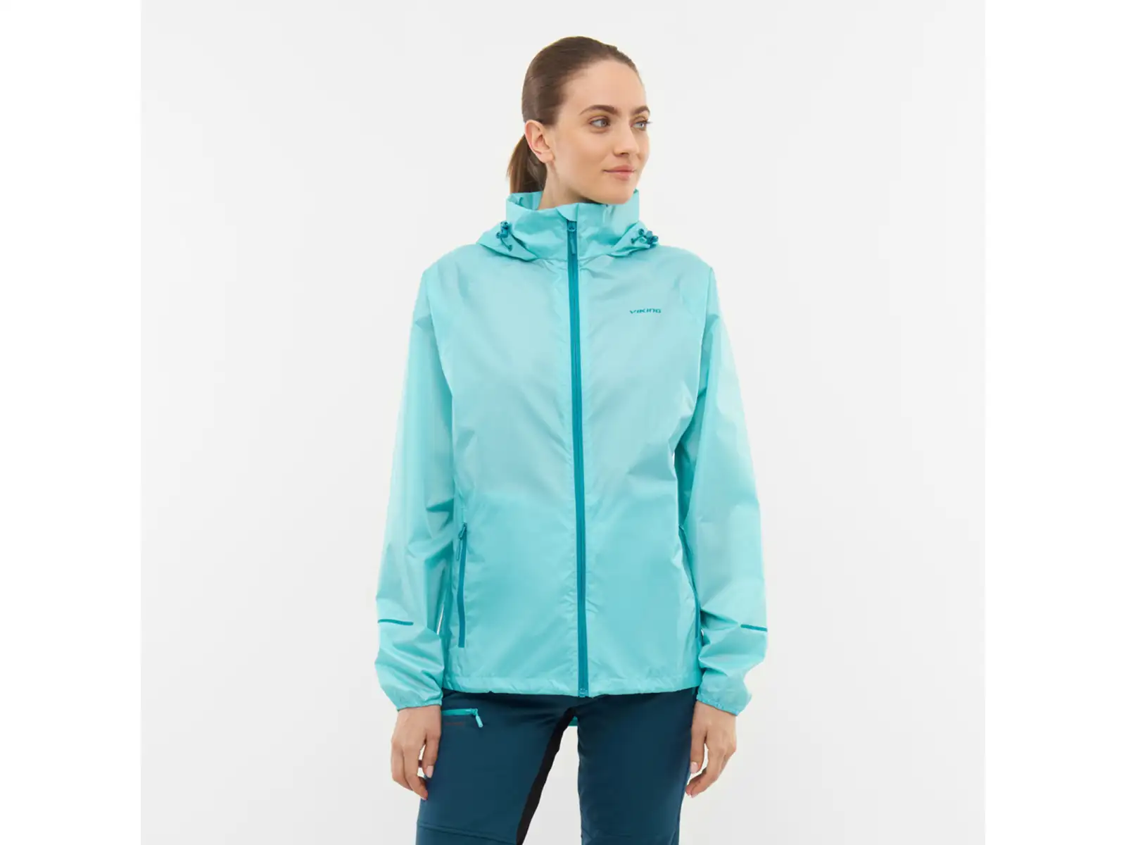 Viking Rainier women's jacket blue turquoise