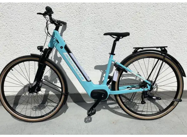 Rock Machine Ebike CrossRide INT e425 Lady Gloss Mint/White cross e-bike
