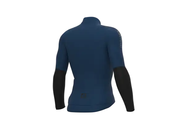 Alé Warm Race 2.0 R-EV1 men's insulated jersey long sleeve Air Force Blue