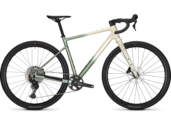 Focus Atlas 6.7 gravel bike Champagne/Mintgrey