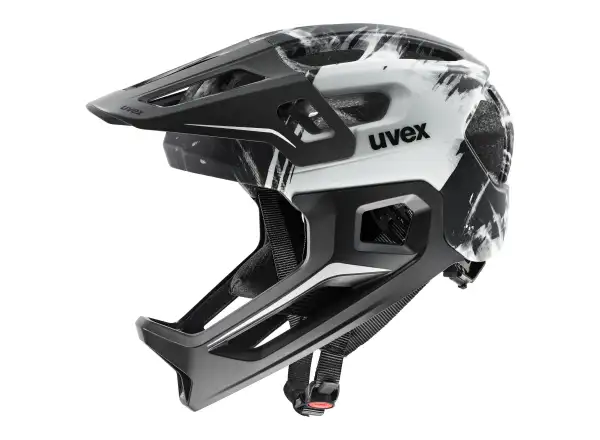 Uvex React JR Fullface MTB helmet White Matt