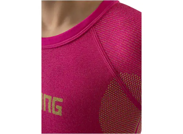 Viking Riko children's base layer Fuchsia