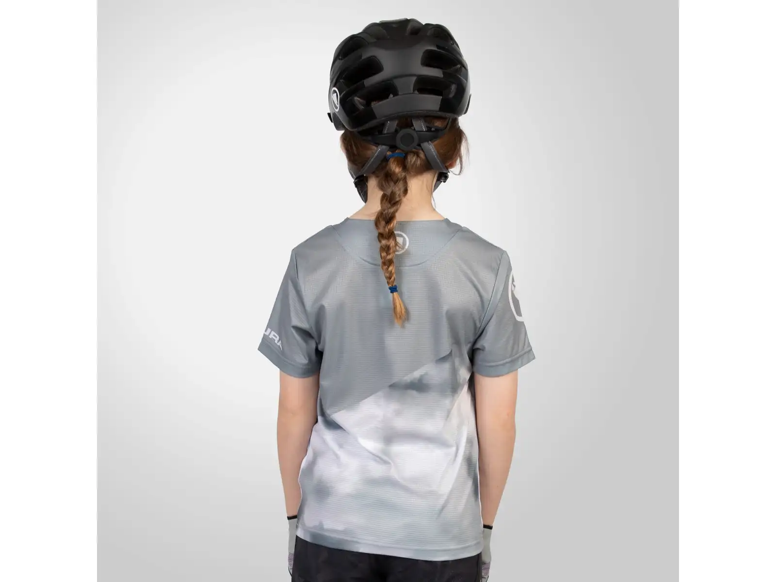 Endura SingleTrack Core kids jersey short sleeve Grey