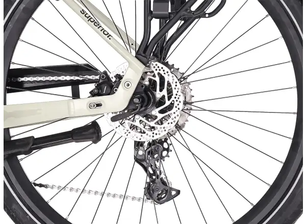 Superior eWAY 6.4 city e-bike Gloss Soft Green