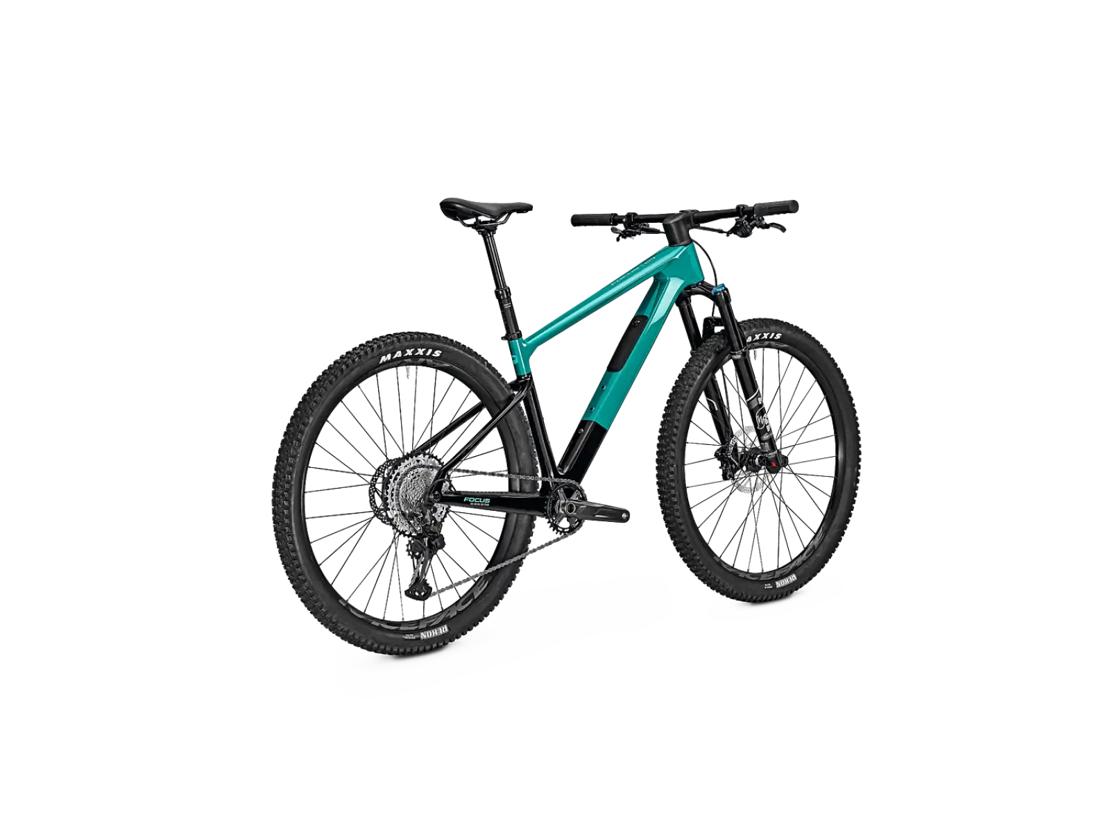 Focus Raven 8.8 DI 29" mountain bike Bluegreen / Carbon Raw