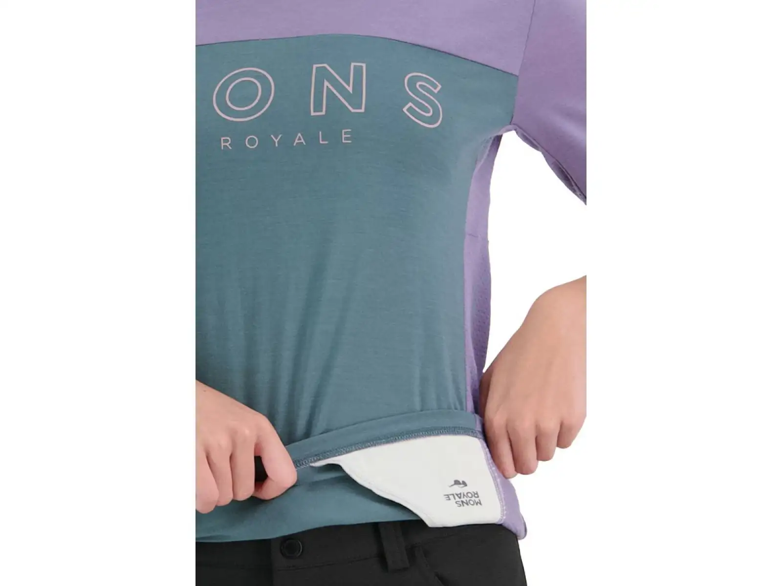 Mons Royal Redwood Enduro VT WMNS women's jersey short sleeve Thistle/Burnt Sage