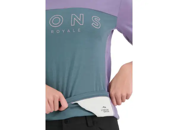 Mons Royal Redwood Enduro VT WMNS women's jersey short sleeve Thistle/Burnt Sage