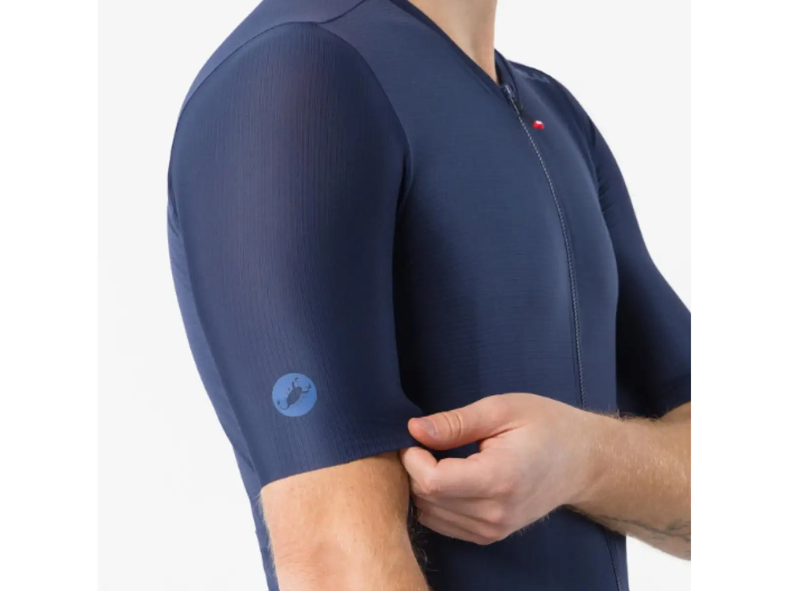 Castelli Espresso 2 men's jersey short sleeve Belgian Blue