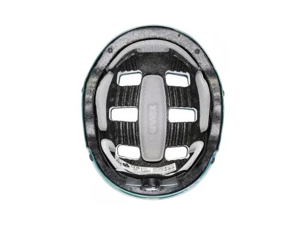 Uvex Kid 3 children's helmet Teal/Silver