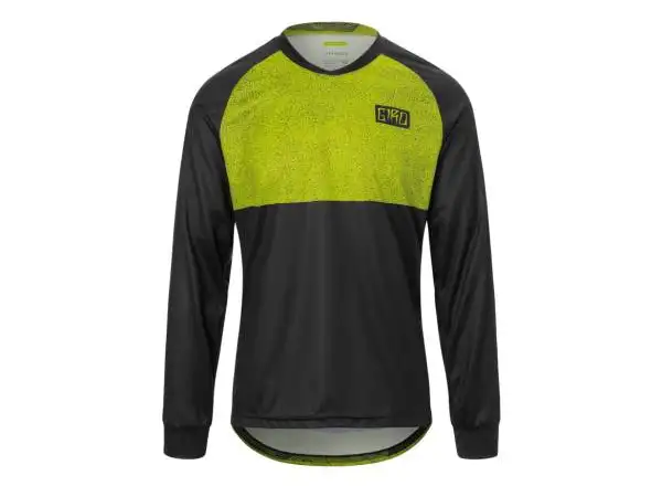 Giro Roust men's jersey long sleeve Ano Lime Breakdown