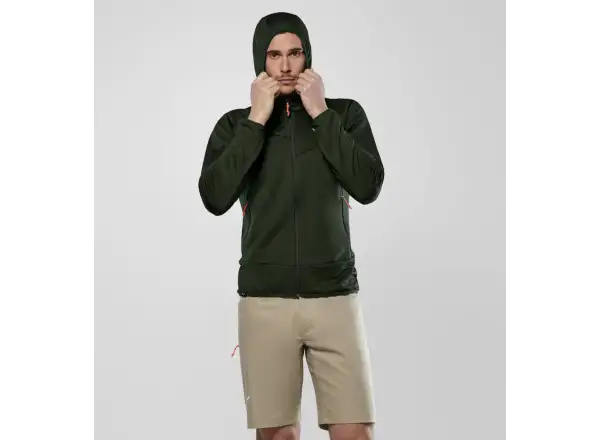 Salewa Puez Altavia Polarlite Hooded men's sweatshirt Dark Olive