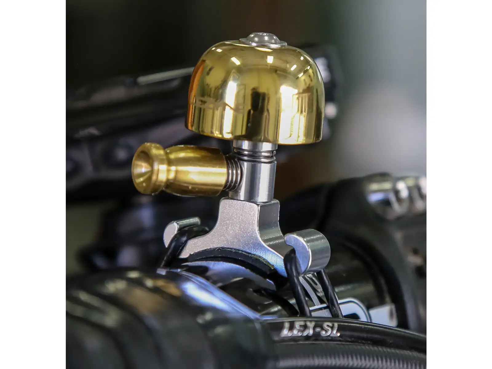 Lezyne Classic Brass Bell Small bell gold/black