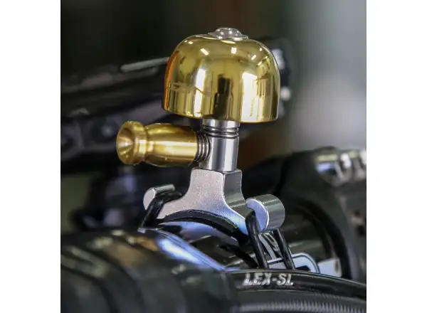Lezyne Classic Brass Bell Small bell gold/black