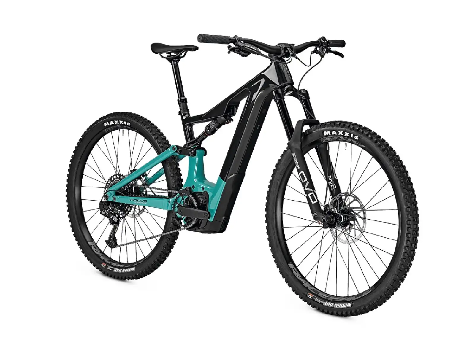 Focus Jam2 8.7 DI 625Wh mountain e-bike Carbon Raw Glossy / Bluegreen Glossy