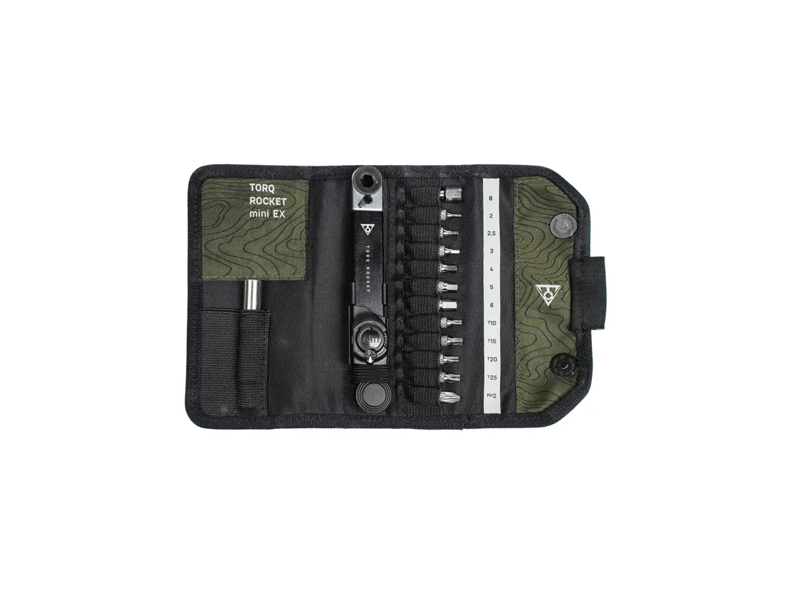 Topeak Torq Rocket mini EX tool set with ratchet