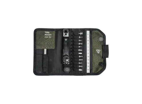 Topeak Torq Rocket mini EX tool set with ratchet