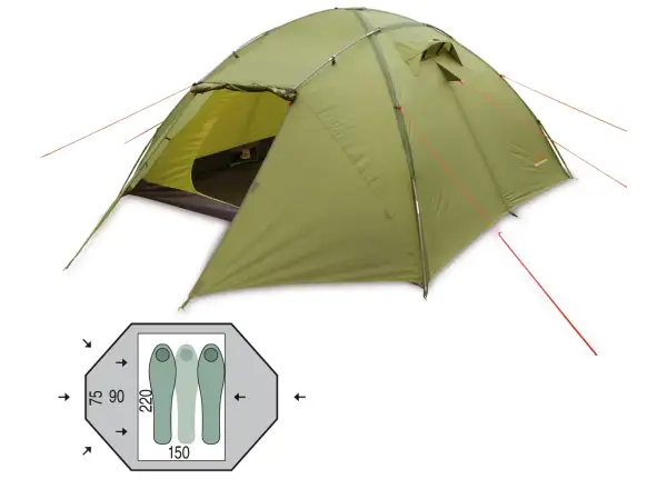 Pinguin Tornado 2 tent 2 persons