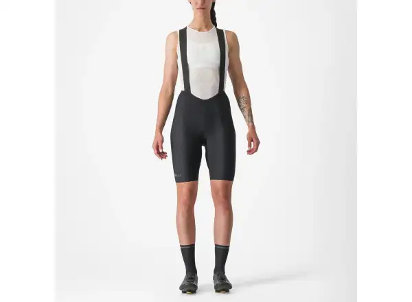 Castelli Espresso DT women's bib shorts with pad Black