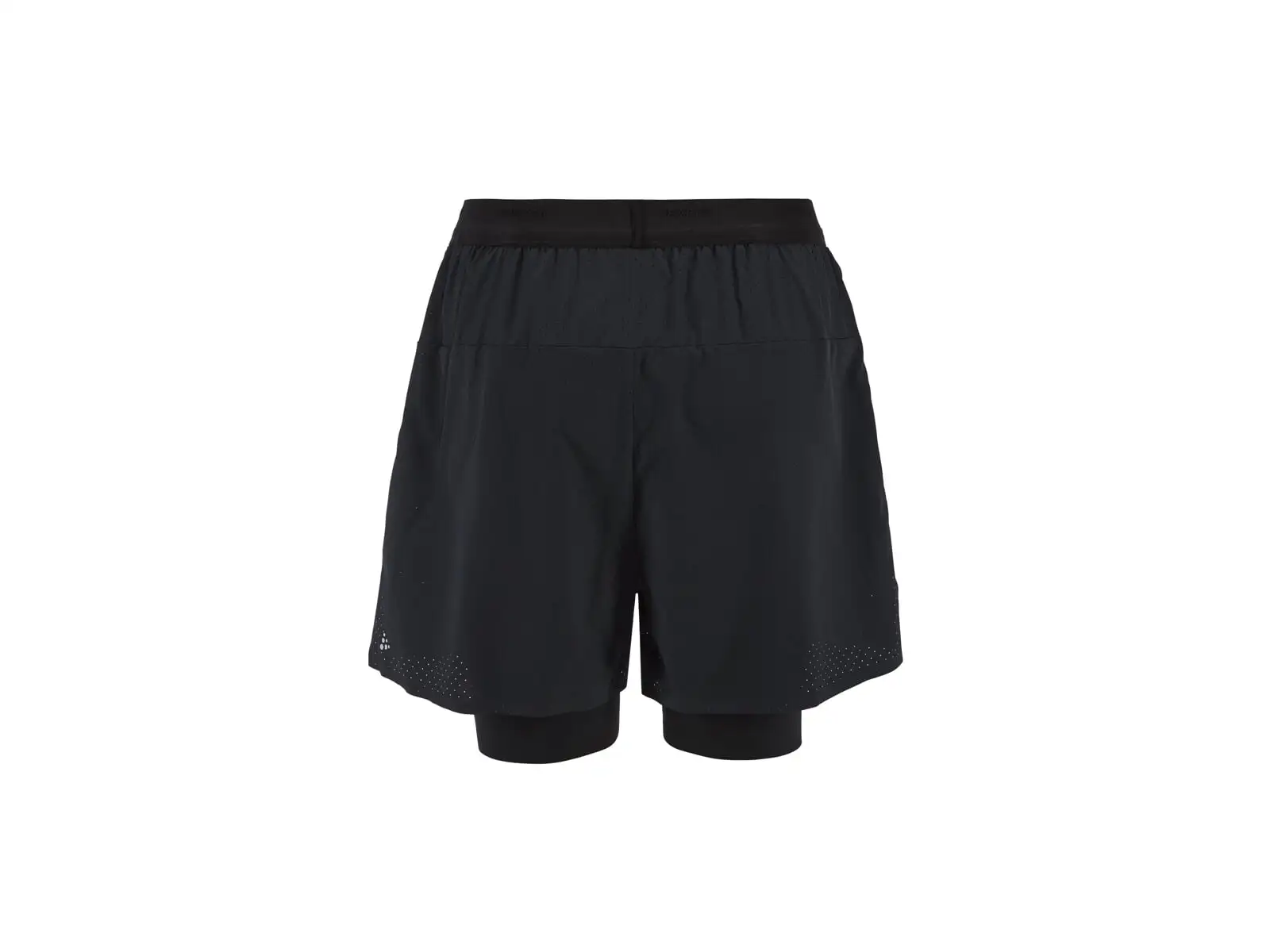 Craft Hypervent 2-in-1 men's running shorts black