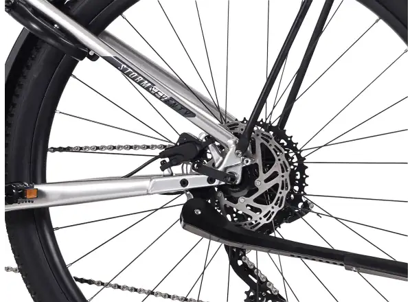 Rock Machine eSTORM 70 TOUR mountain e-bike Gloss Silver/Black/Grey