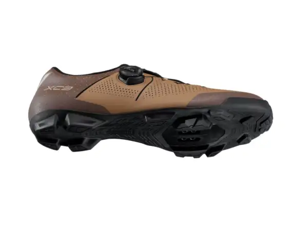 Shimano SH-XC302 Wide men's MTB shoes brown