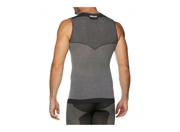 SIXS SML BT functional ultra-lightweight sleeveless shirt carbon black