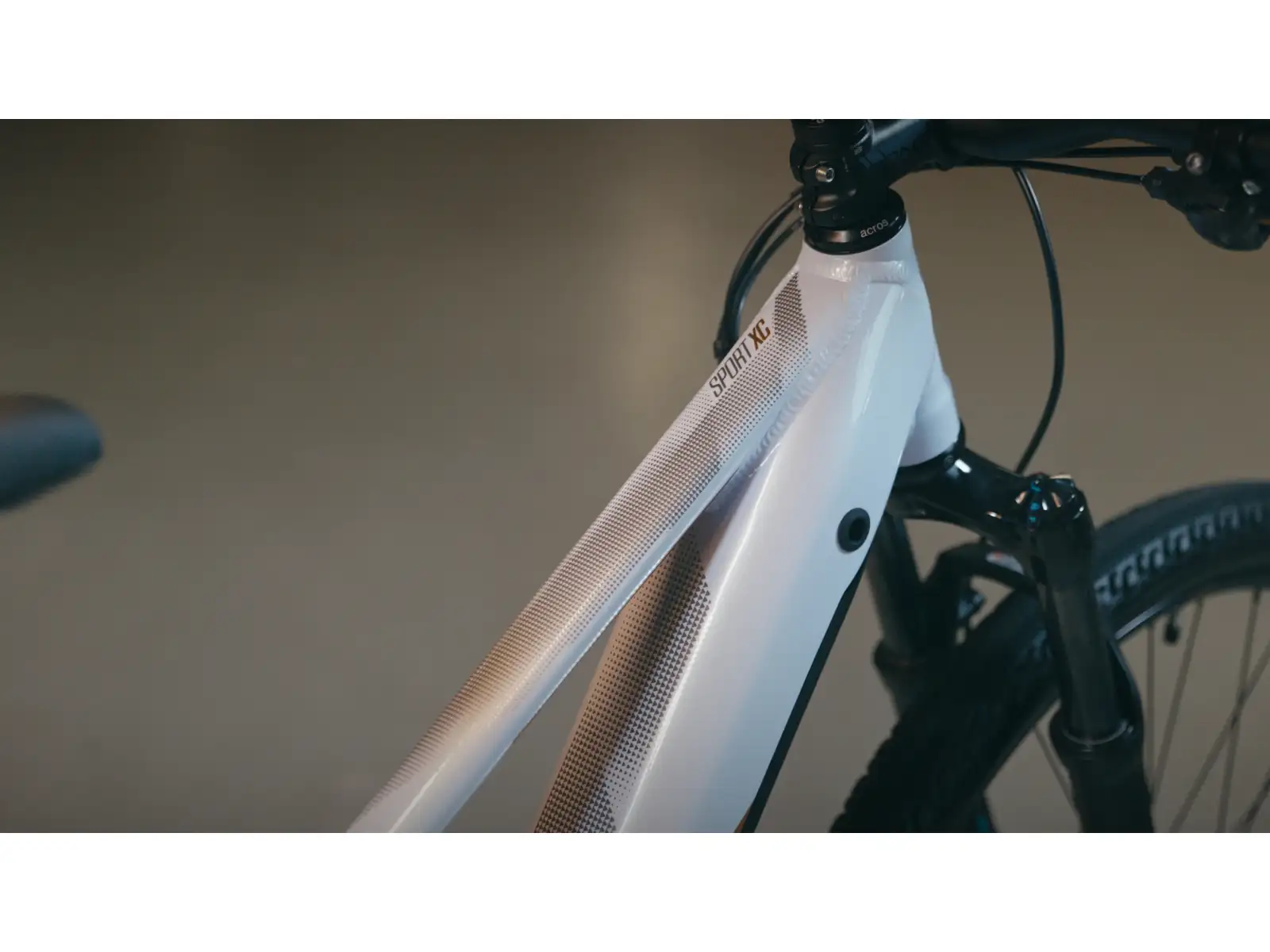 Superior eXC 7019 WB electric mountain bike Gloss White/Copper
