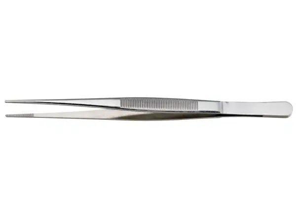 Unior flat straight tweezers 160mm